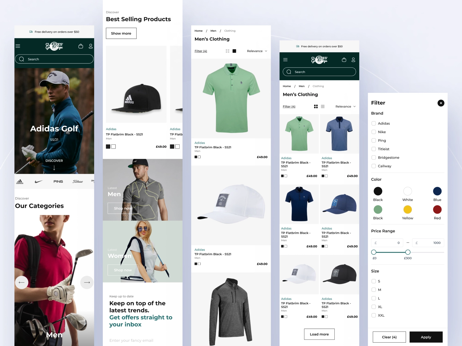 Golf Only Shopify Store